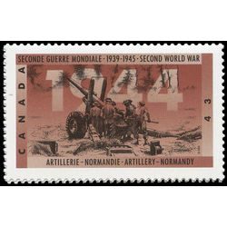 canada stamp 1538i artillery normandy 43 1994