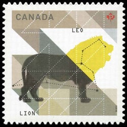 canada stamp 2453i leo the lion 2012