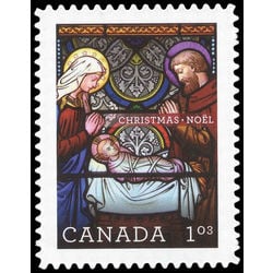 canada stamp 2493i christmas stained glass 1 03 2011