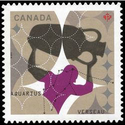 canada stamp 2459i aquarius the water bearer 2013