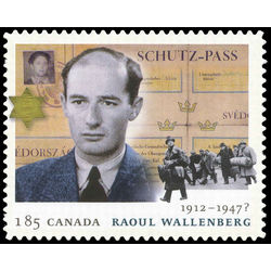 canada stamp 2618i wallenberg with schutz pass 1 85 2013