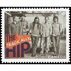 canada stamp 2656i the tragically hip 2013