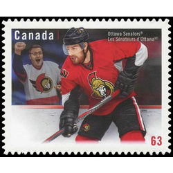 canada stamp 2673i ottawa senators 63 2013