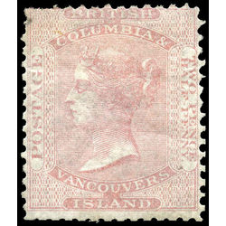 british columbia stamp 2 queen victoria mint fine original gum 2 d 1860  13