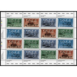 canada stamp 1540a second world war 1944 1994 m pane