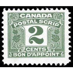 canada revenue stamp fps42 postal scrip third issue 2 1967