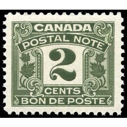 canada revenue stamp fps4 postal note scrip first issue 2 1932