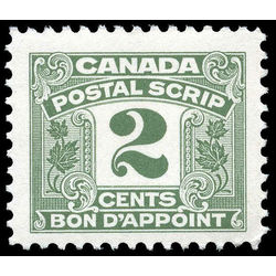 canada revenue stamp fps24 postal scrip second issue 2 1967