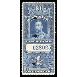 canada revenue stamp fsc17a george v 1 1915