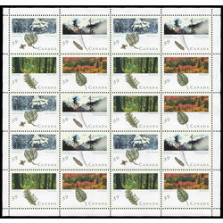 canada stamp 1286a majestic forests of canada 1990 m pane bl