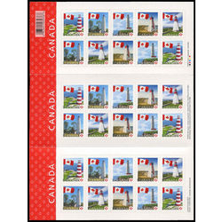 canada stamp 2253d flags and lighthouses 2008