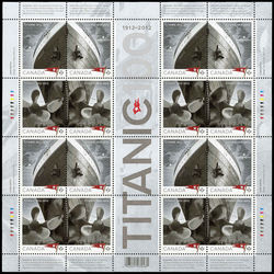 canada stamp 2534a titanic 2012 m pane