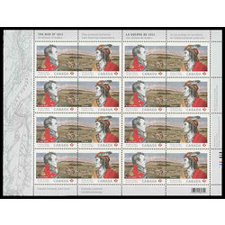 canada stamp 2555a the war of 1812 2012 m pane