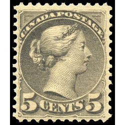 canada stamp 42 queen victoria mint very fine 5 1888