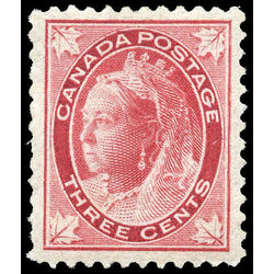 canada stamp 69 queen victoria mint very fine 3 1898