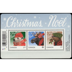 canada stamp 2879 christmas animals 4 55 2015