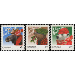canada stamp 2881 3 christmas animals 2015