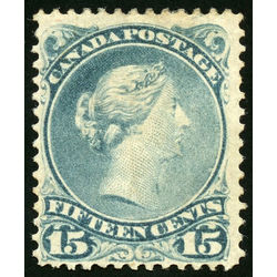 canada stamp 30b queen victoria mint fine original gum 1 1875