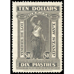 canada revenue stamp ql70 law stamps 10 1912