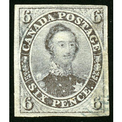 canada stamp 2 hrh prince albert 6d 1851 u vf 001