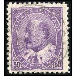 canada stamp 95i edward vii 50 1908 u f vf 001