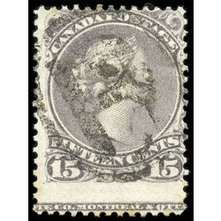 canada stamp 29vii queen victoria 15 1868