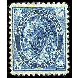 canada stamp 70 queen victoria 5 1897 m xfnh 001