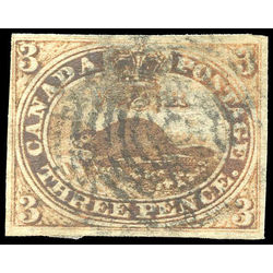 canada stamp 4i beaver 3d 1852 u vf 001