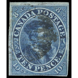 canada stamp 7 jacques cartier 10d 1855 u vf 002