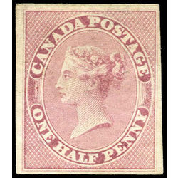 canada stamp 8 queen victoria d 1857 m vf 001