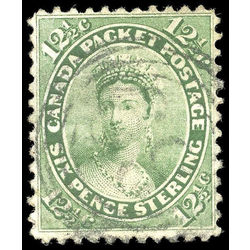 canada stamp 18 queen victoria 12 1859 u vf 003