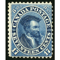 canada stamp 19i jacques cartier 17 1859 m fog 001