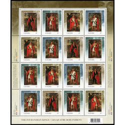 canada stamp 2383a four indian kings 2010 m pane