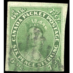 canada stamp 9 queen victoria 7 d 1857 u f vf 002