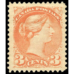 canada stamp 37 queen victoria 3 1873 m xf 002