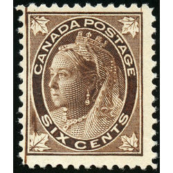 canada stamp 71i queen victoria 6 1897