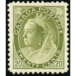 canada stamp 84 queen victoria 20 1900 m vf 001