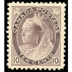canada stamp 83 queen victoria 10 1898 m vf 001