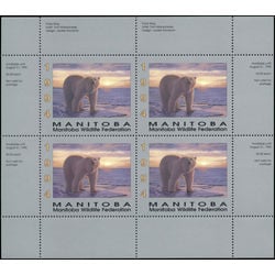 manitoba wildlife federation stamp mwf1b canada stamp mwf1b 1994