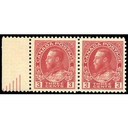canada stamp 109iii king george v 3 1923 m pa vfnh 001