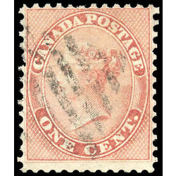 canada stamp 14 queen victoria 1 1859 u f 001