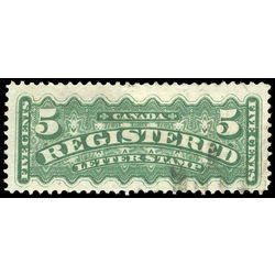 canada stamp f registration f2 registered stamp 5 1875 u vf 001