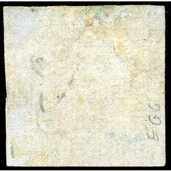 nova scotia stamp 5 pence issue 6d 1857 u vf 001