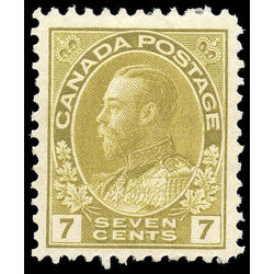 canada stamp 113v king george v 7 1916 m vf 001