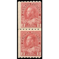 canada stamp 124i king george v 1913 m fnh 002