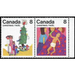 canada stamp 677at1 child family christmas 1975 m vfnh 001