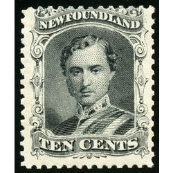 newfoundland stamp 27 prince albert 10 1870