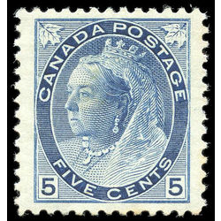 canada stamp 79b queen victoria 5 1899 m vf 002