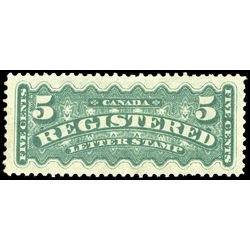 canada stamp f registration f2a registered stamp 5 1888 m vf 001