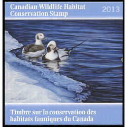 canadian wildlife habitat conservation stamp fwh30d long tailed duck 8 50 2013